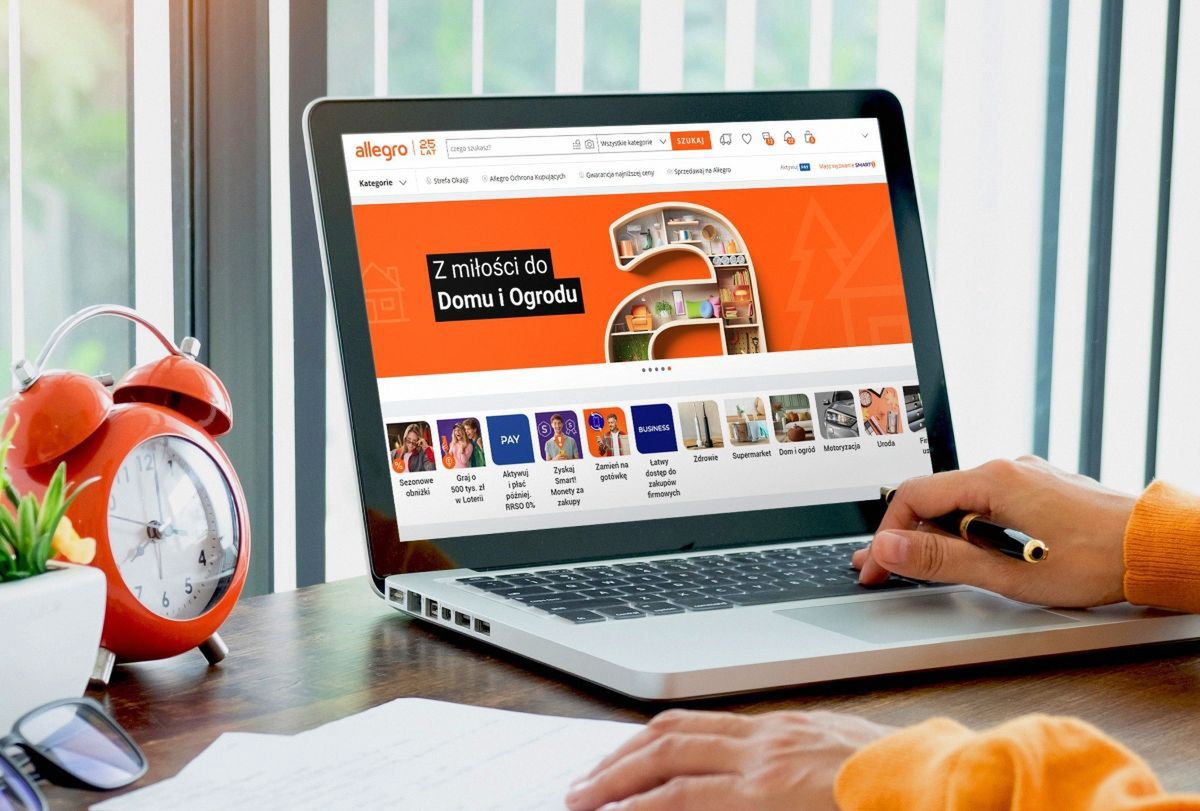 Tam zacynamy zakupy internetowe. Allegro liderem