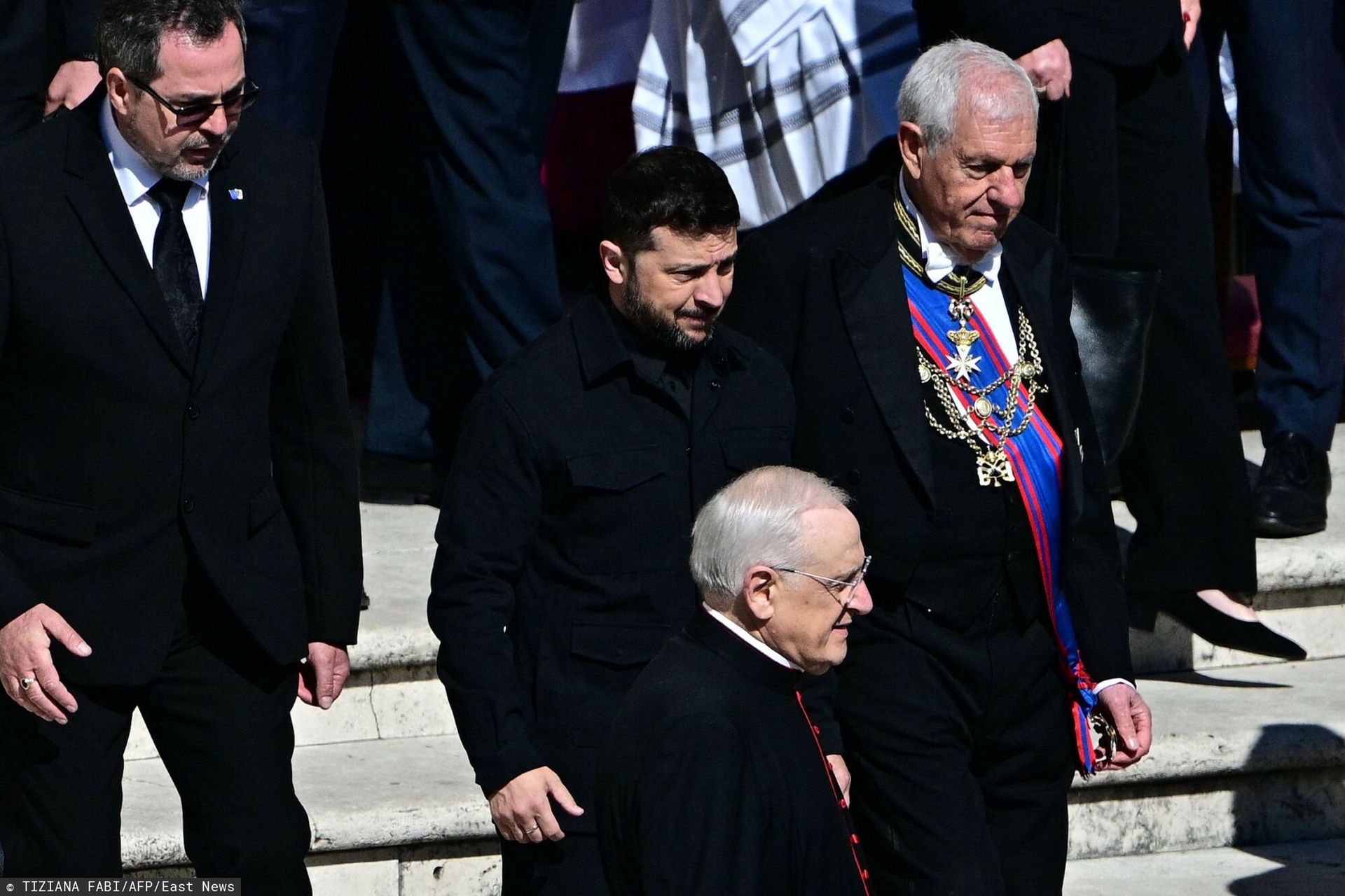 Tak zareagowali na przybycie Zełenskiego. Wszystko uchwyciły kamery