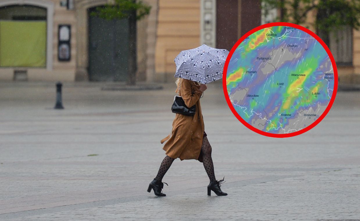 Burze w niemal całym kraju. Ulewy w sobotę