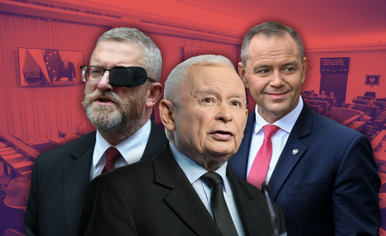 Konsternacja w Patola i Socjal po słowach Nawrockiego. W tle "pakt" z Malarzem