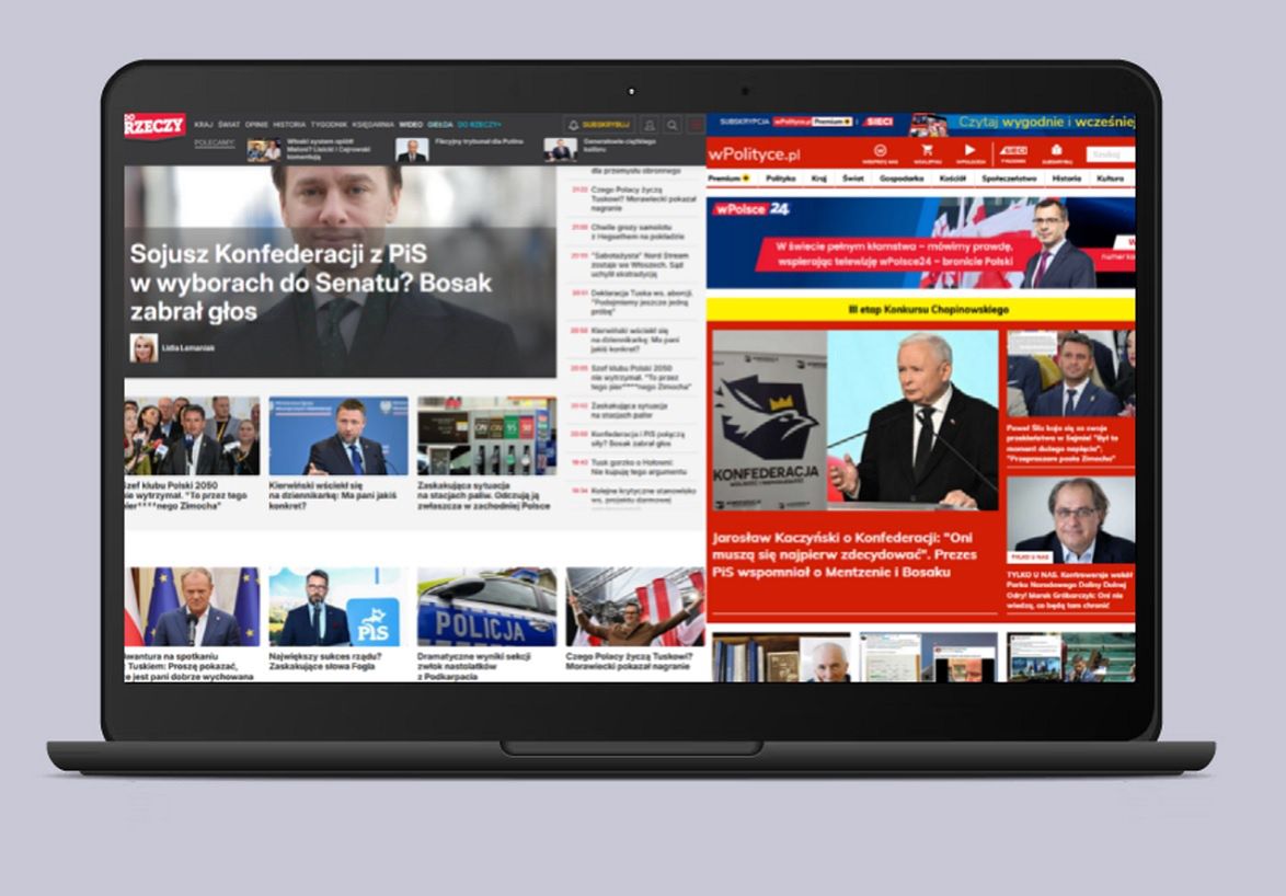 Dwa tygodniki na czele prawicy w internecie. Niezależna przed wPolityce