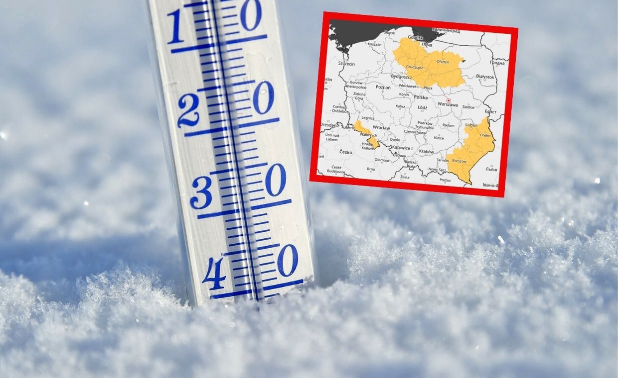 Najnowsze alerty IMGW. Dwa regiony w okowach mrozu