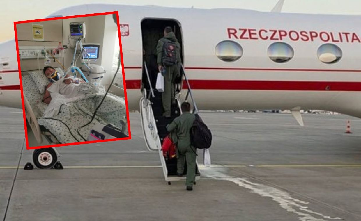 Rządowy samolot leci po Piotra Moczulskiego. "Czekamy"