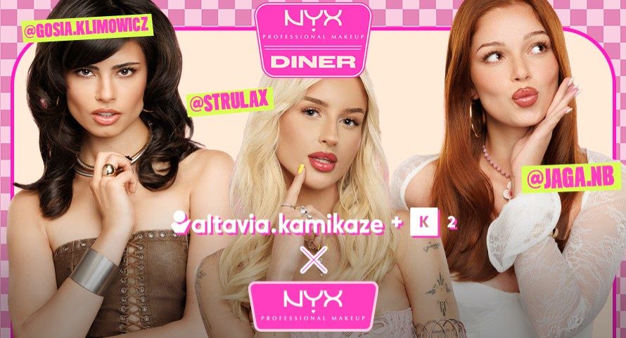 Altavia Kamikaze + K2 wygrała przetarg NYX. Do kampanii zaprosili influencerki