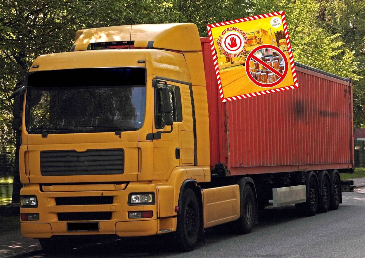Zatrzymali prawie 16 tys. kg miodu. Oto co jechało z Ukrainy