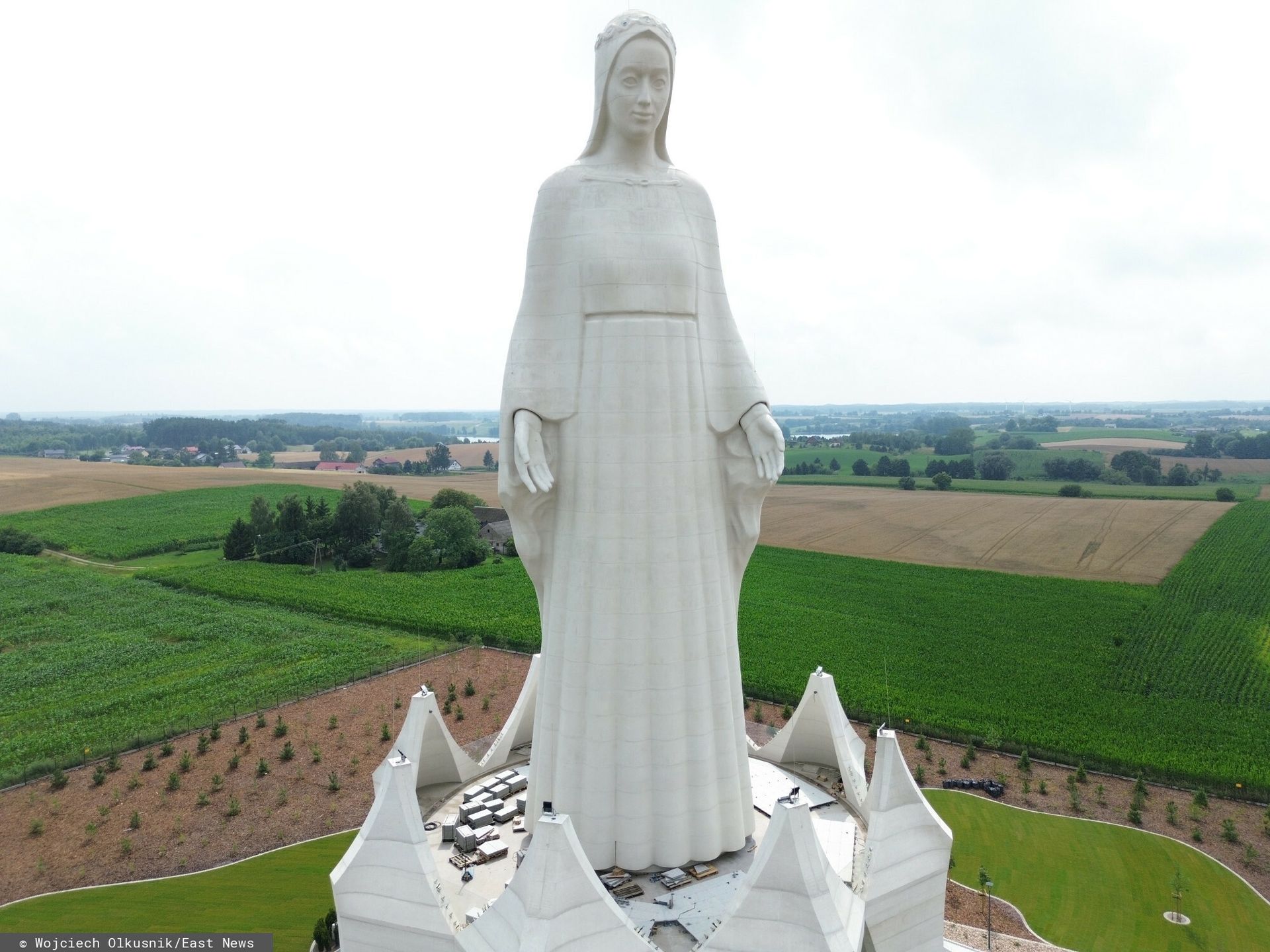 Gigantyczny posąg Matki Boskiej już na ukończeniu. Tak wygląda