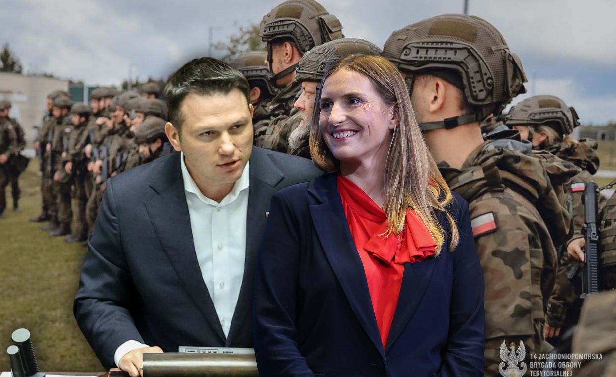 Wiceszefowa MON wyzwała Mentzena. "Chyba, iż z kobietą to dyshonor"