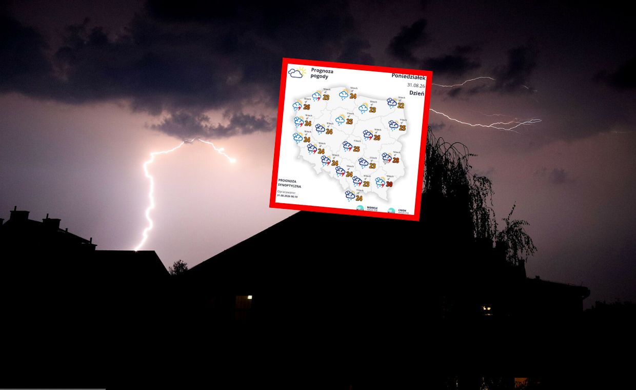 Czekają nas burze i opady. Są najnowsze prognozy