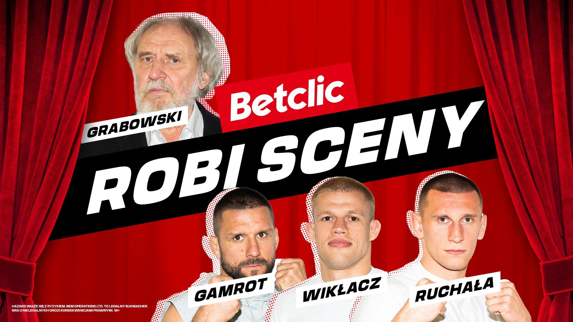 Betclic przedłuża umowy z zawodnikami UFC. Grabowski uczy ich aktorstwa