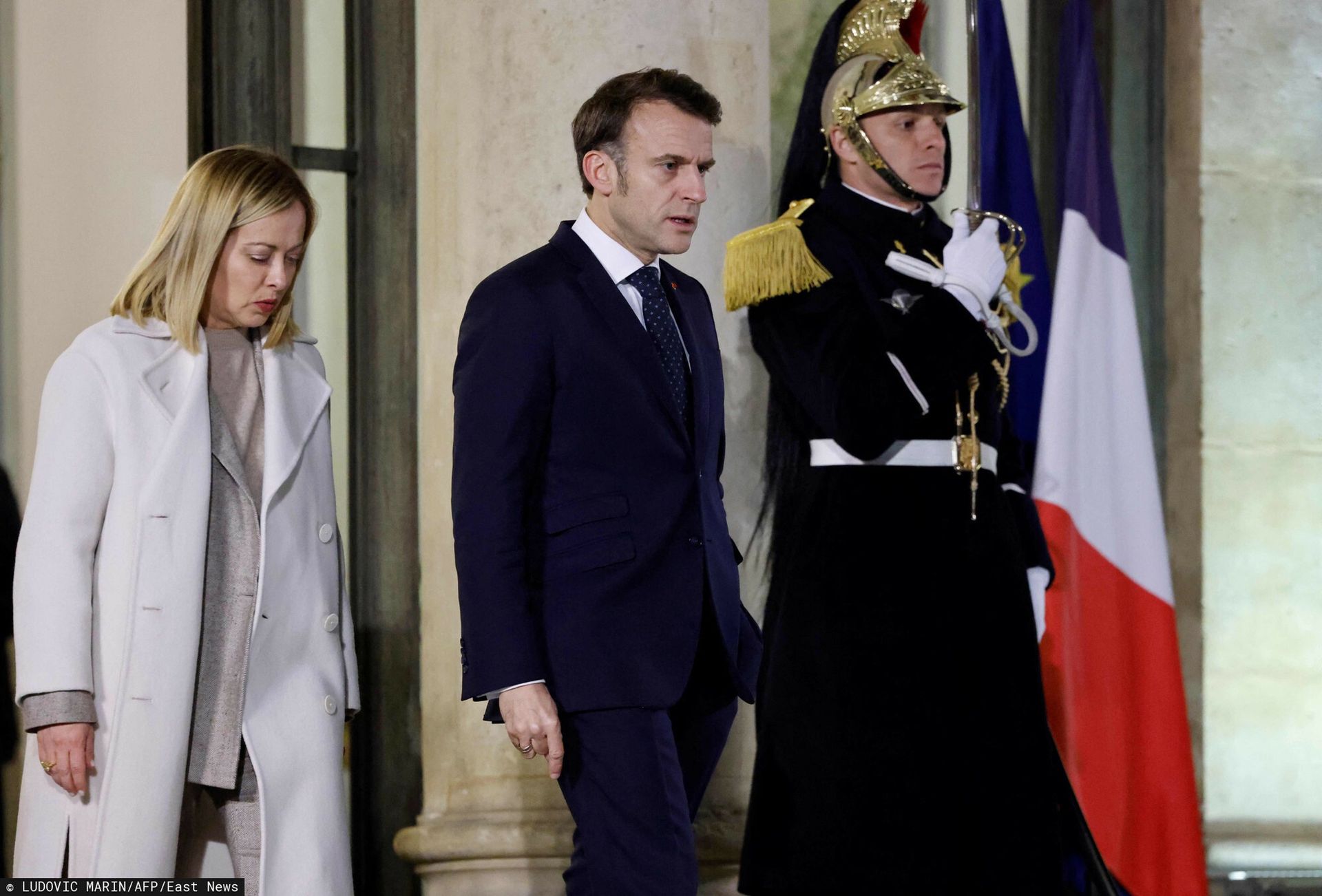 Macron się nie hamował. Tak zareagował na słowa Meloni