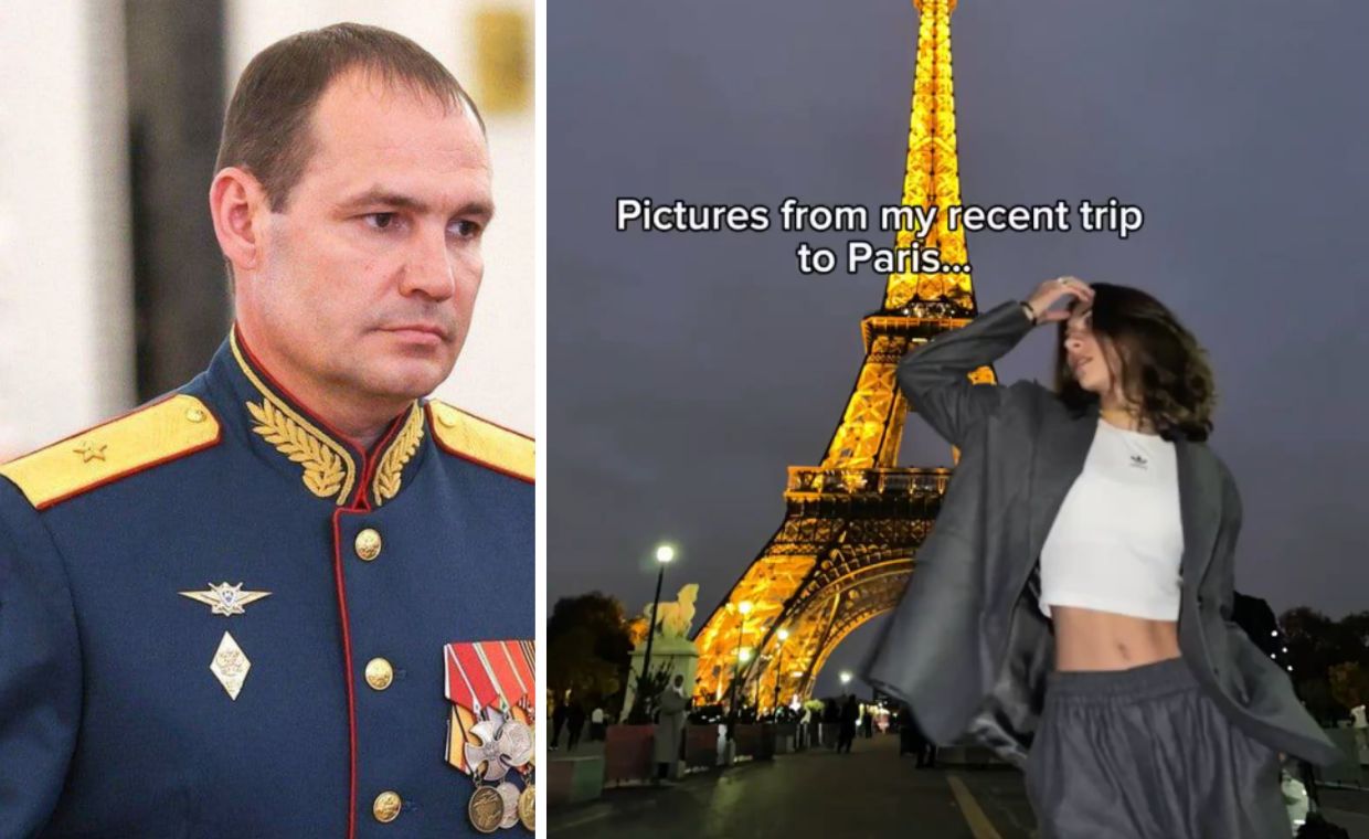 Ujawnili jak bawi się na zachodzie córka rosyjskiego generała