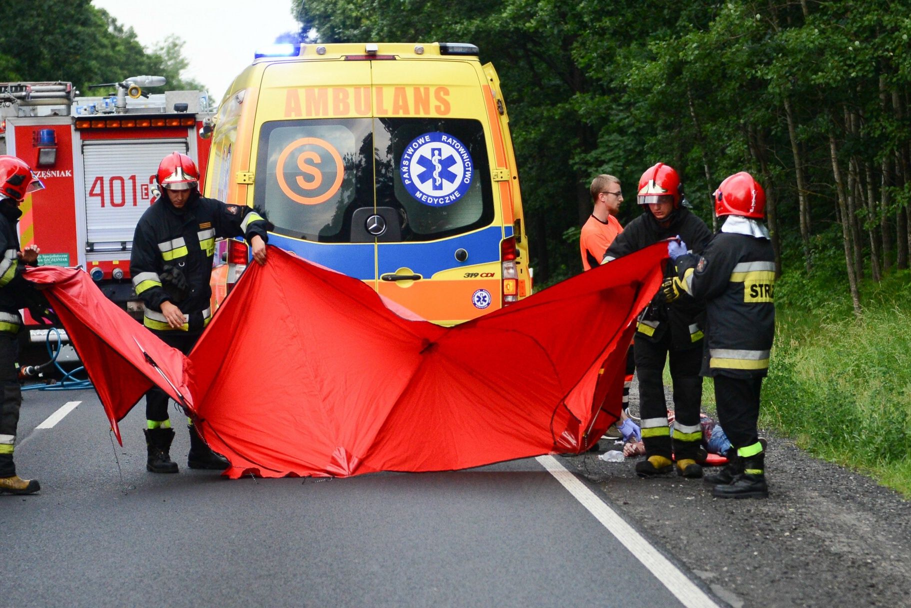 Tragiczny wypadek w Wielkopolsce. Nie żyje 19-latek