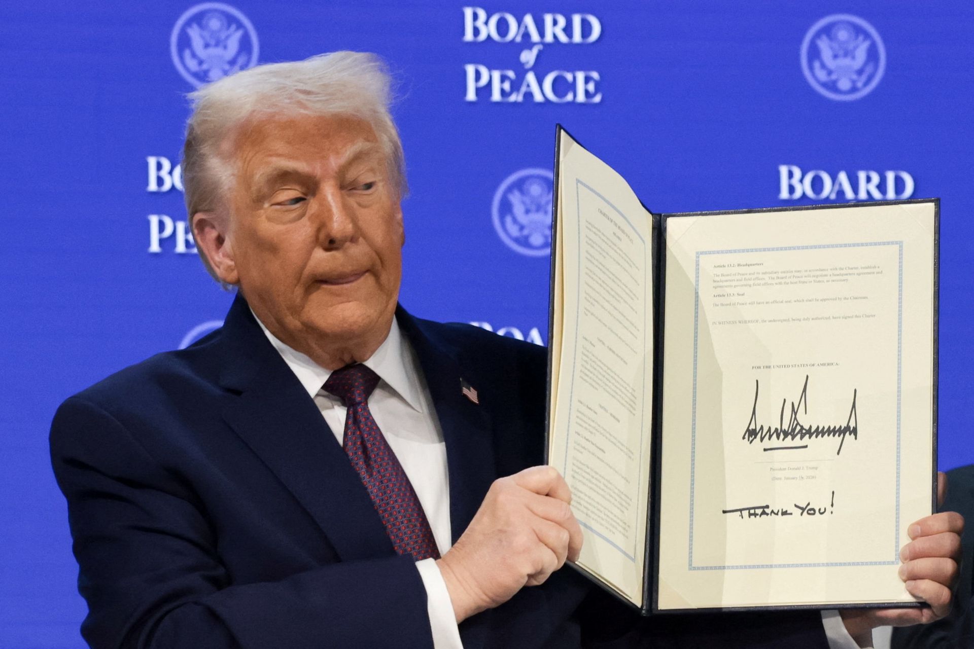 Belgia w Radzie Pokoju? Biały Dom pomylił ją z Białorusią