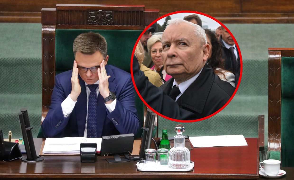 Czarne chmury nad Hołownią. Polacy ocenili spotkanie z Kaczyńskim