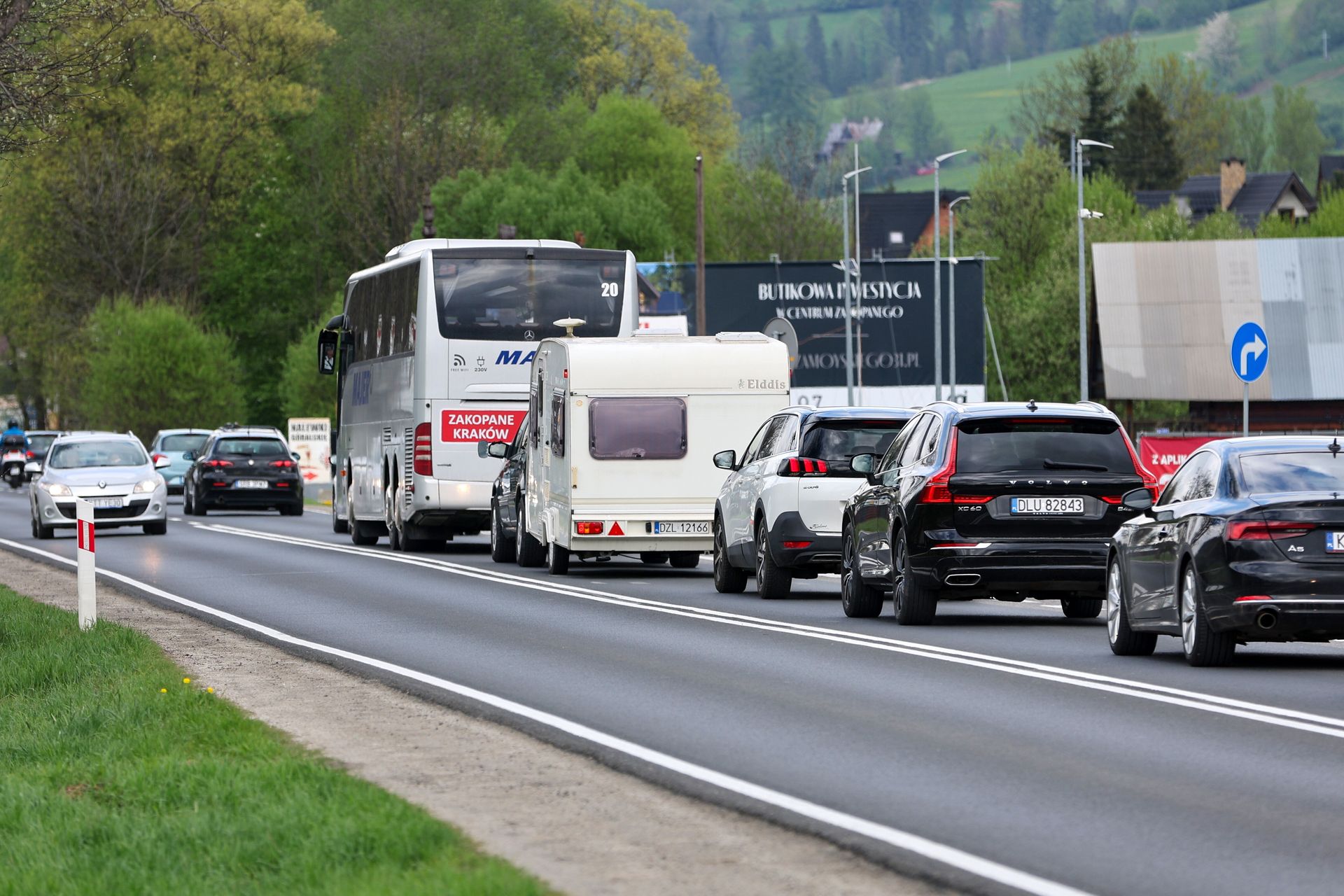 Powroty z majówki w korkach. Zatory nie tylko na zakopiance