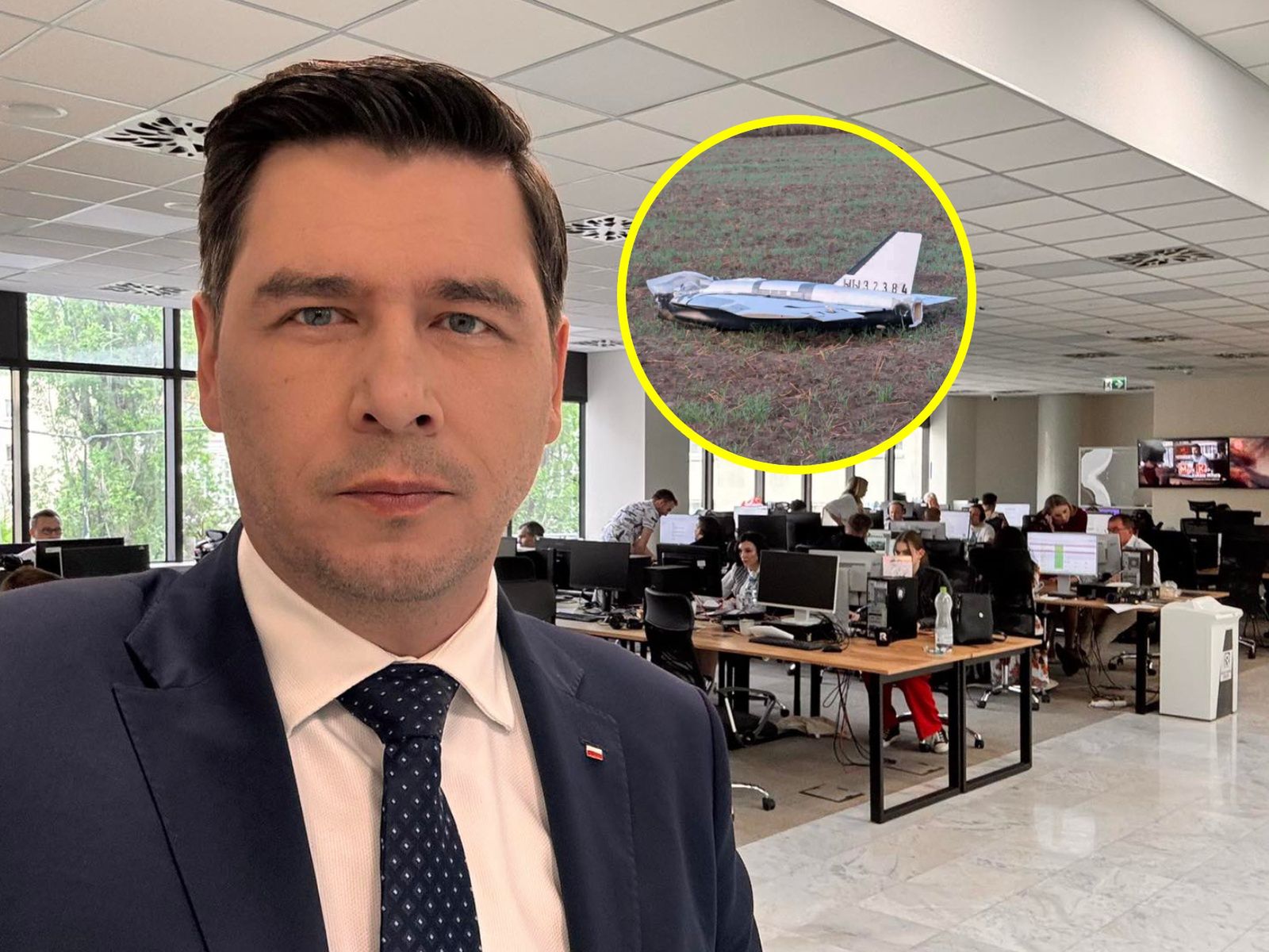 Dron spadł niedaleko domu posła PiS. "To nie jest przypadek"