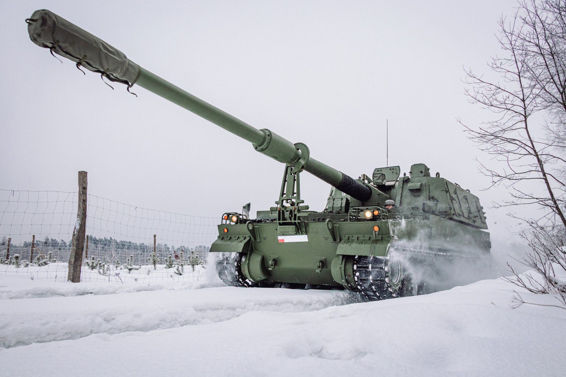 K9 Thunder na mrozie. Polscy artylerzyści opisują je jednym słowem