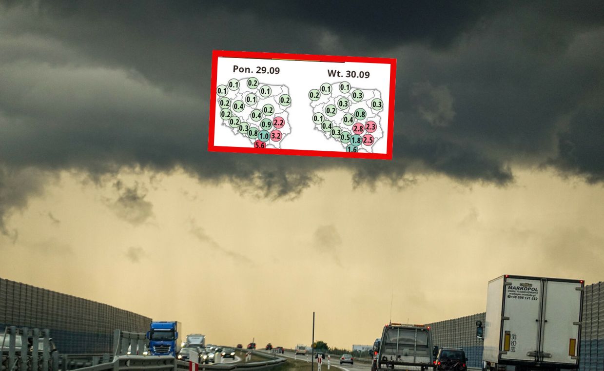 Do Polski wkracza załamanie pogody. W górach śnieg