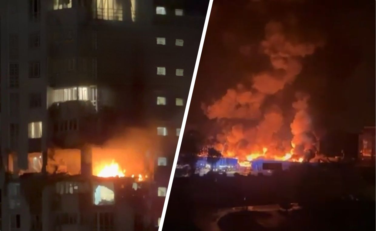 Dantejskie sceny w Ukrainie. Są zabici i ranni