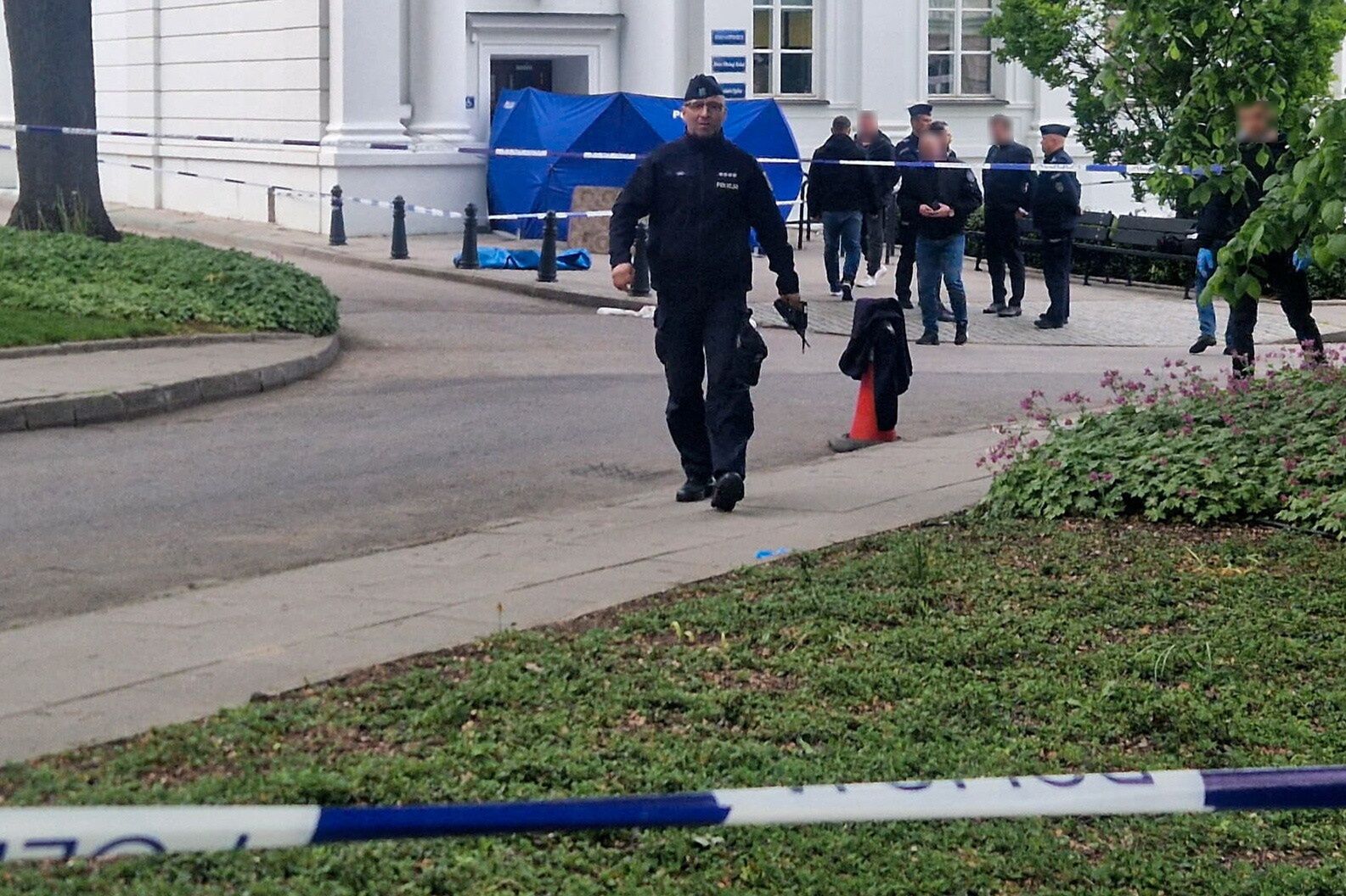 Krwawy atak na UW. Tak wygląda miejsce zbrodni