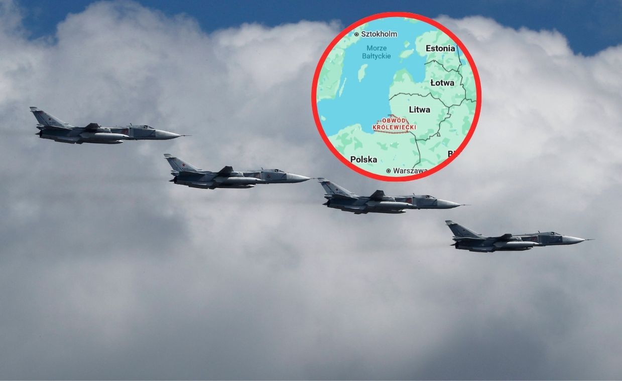 Rosyjskie manewry przy granicy z NATO. Bombardowania celów naziemnych