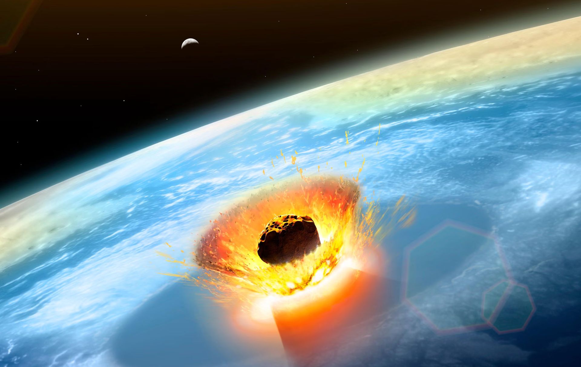 Odkrycie pod Morzem Północnym. Ogromny krater to ślad po asteroidzie