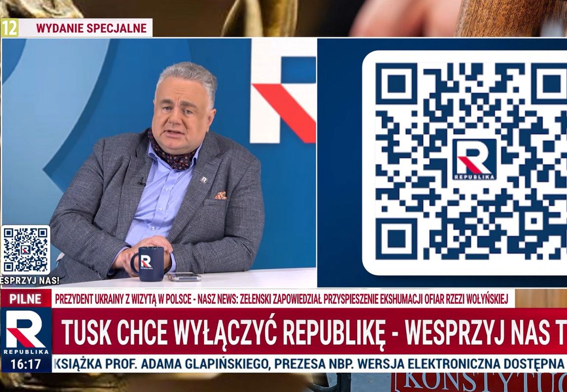 Krótki alarm w Republice. Sakiewicz o awariach emisji