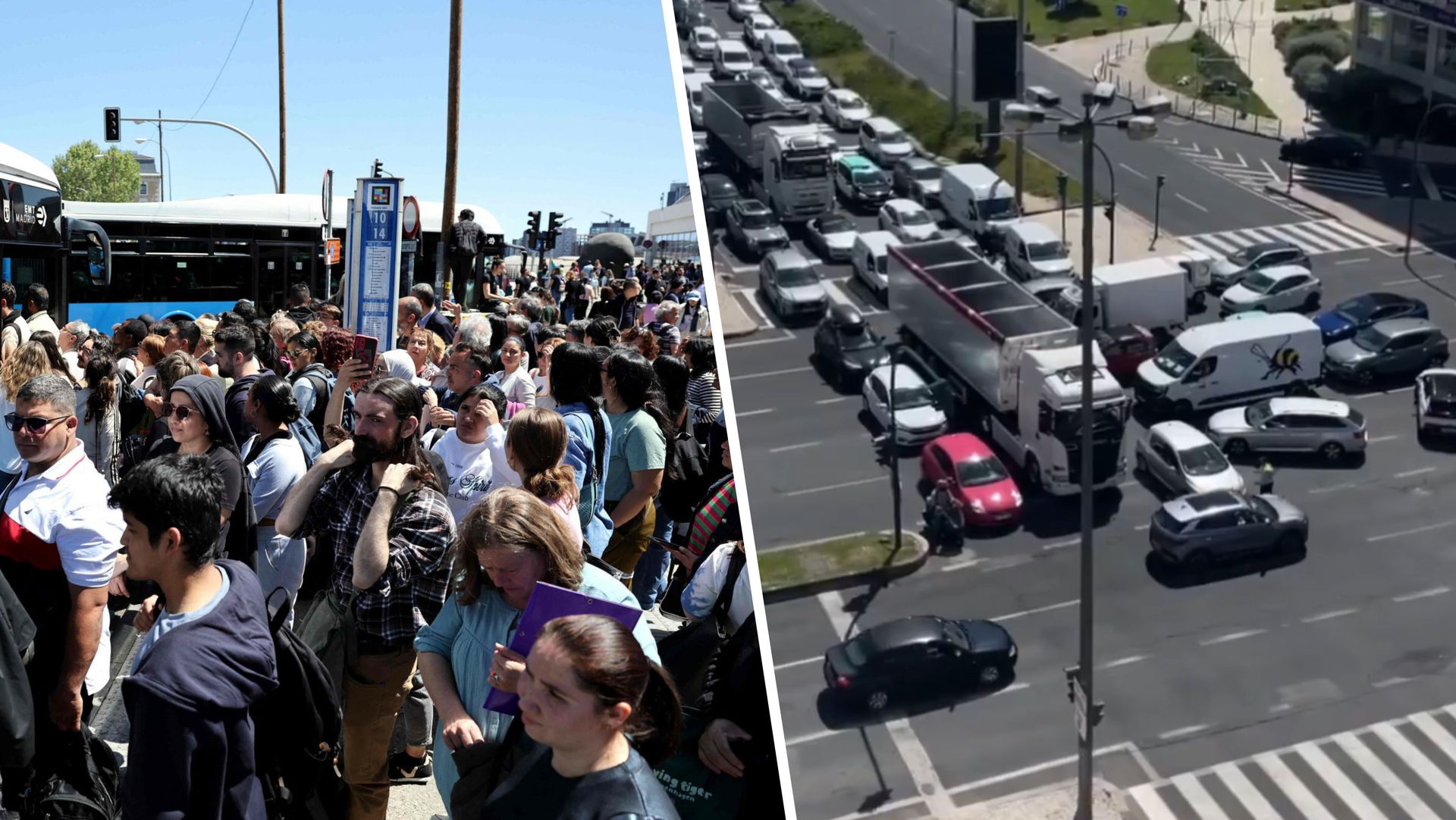 Chaos w Hiszpanii. Dziesiątki nagrań i zdjęć