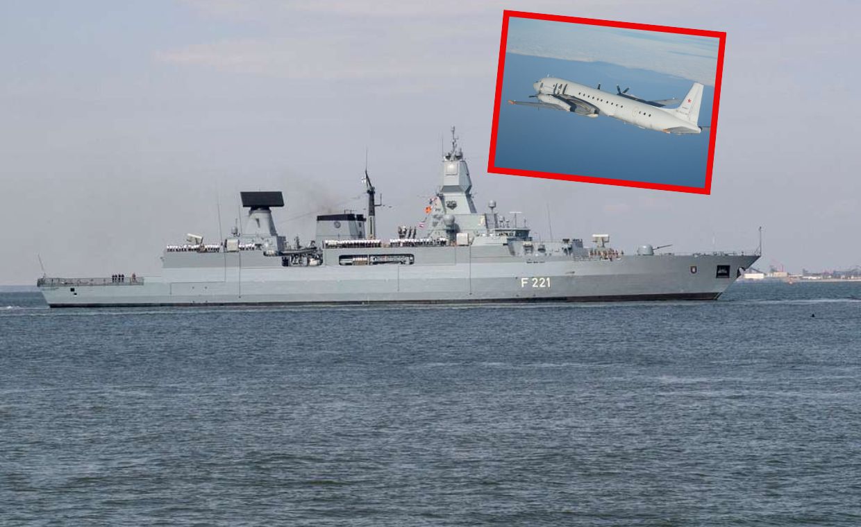 Incydent na Bałtyku. Rosyjski samolot 100 metrów nad fregatą
