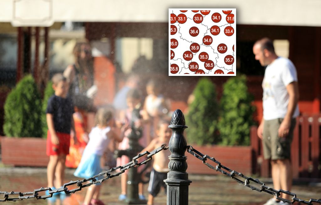 Jak w piekle. Podali temperatury. Oto miasto rekordzista