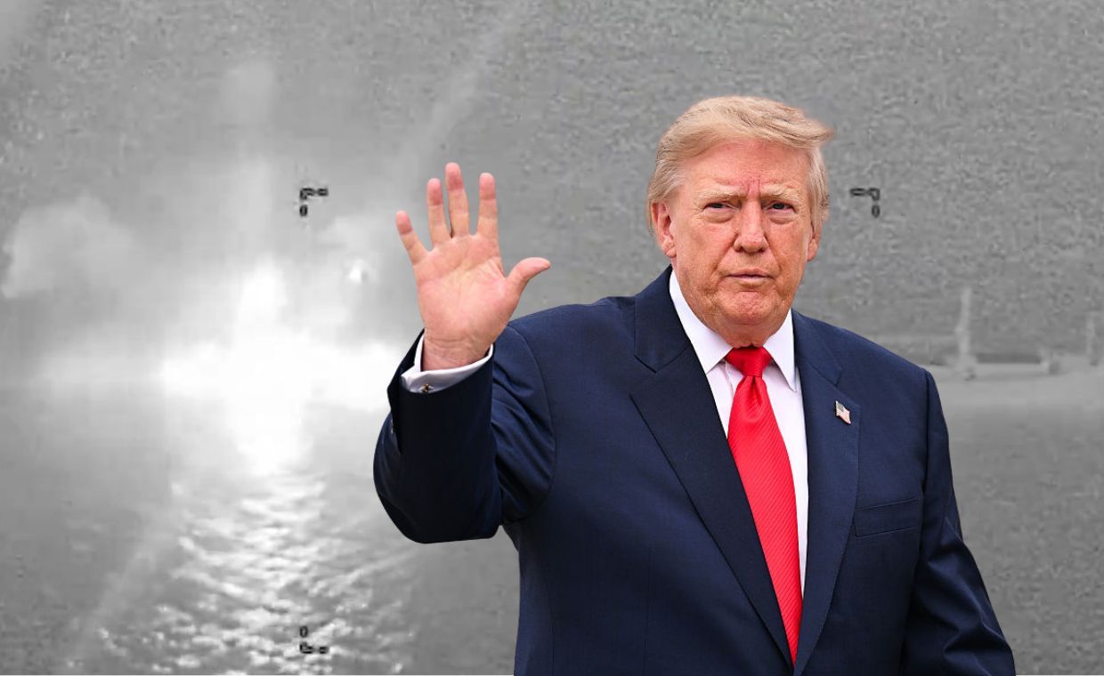 Działo się w nocy. Bunt na pokładzie u Trumpa, siły USA atakują statek