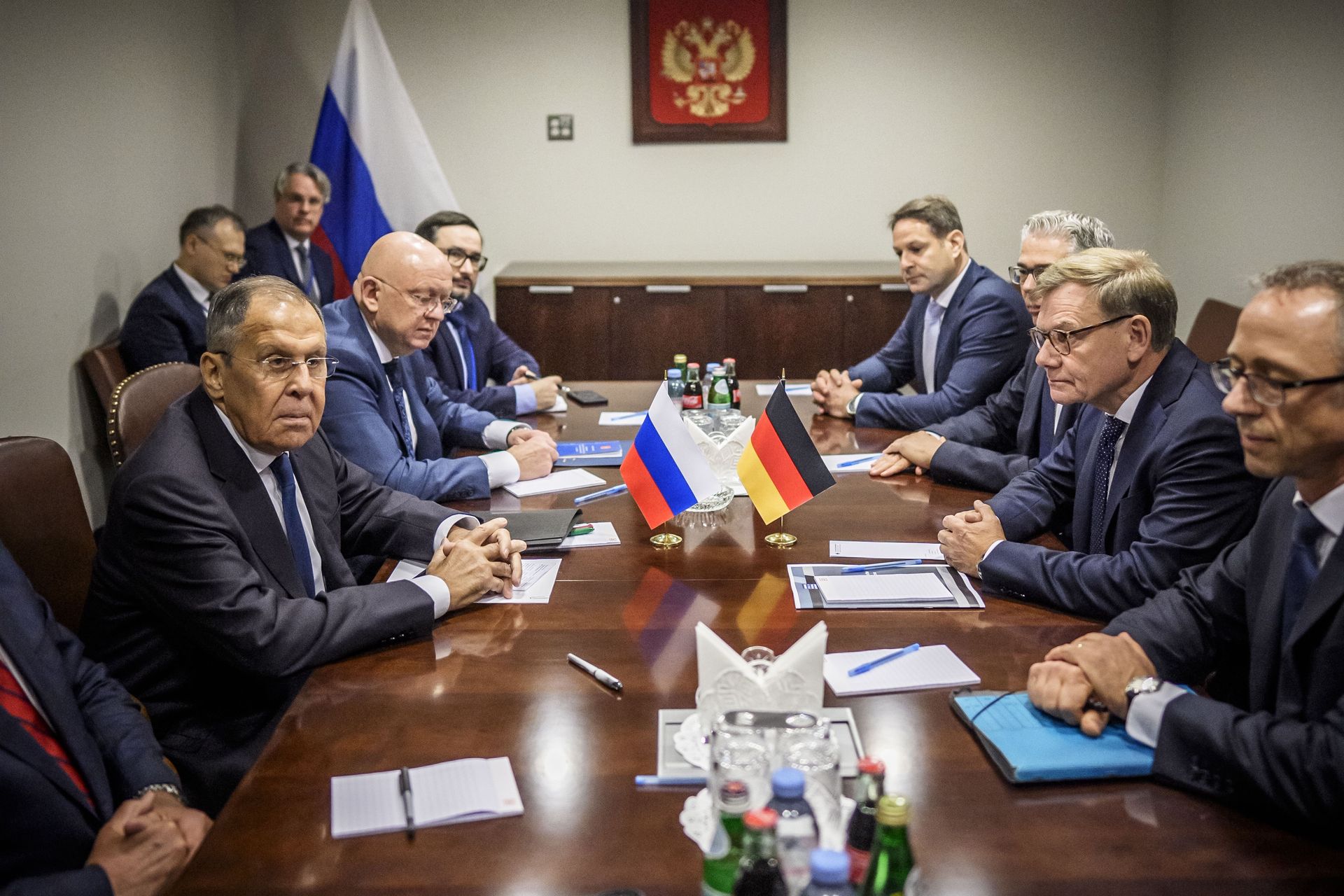 Niespodziewane spotkanie szefów MSZ Rosji i Niemiec. Tyle na razie wiadomo