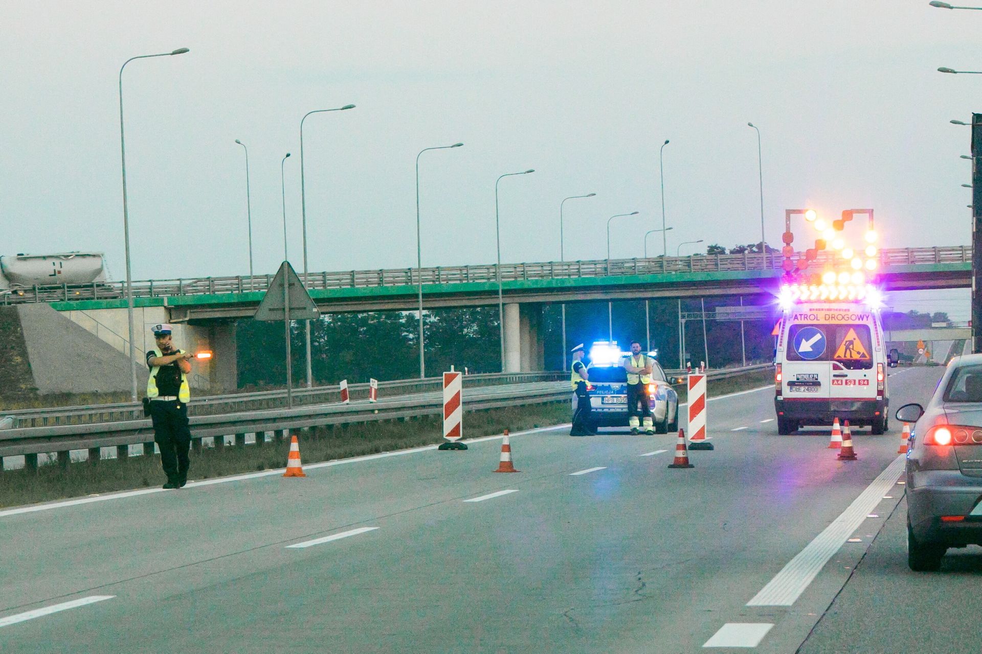 Pirat drogowy z A4 zatrzymany. Grozi mu osiem lat więzienia