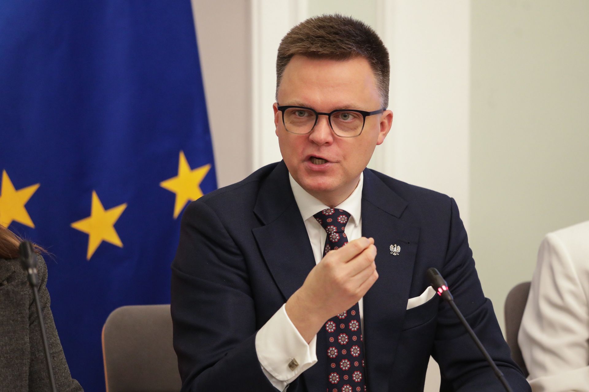 Olejnik zaskoczyła pytaniem. Fanatyk nie znał odpowiedzi
