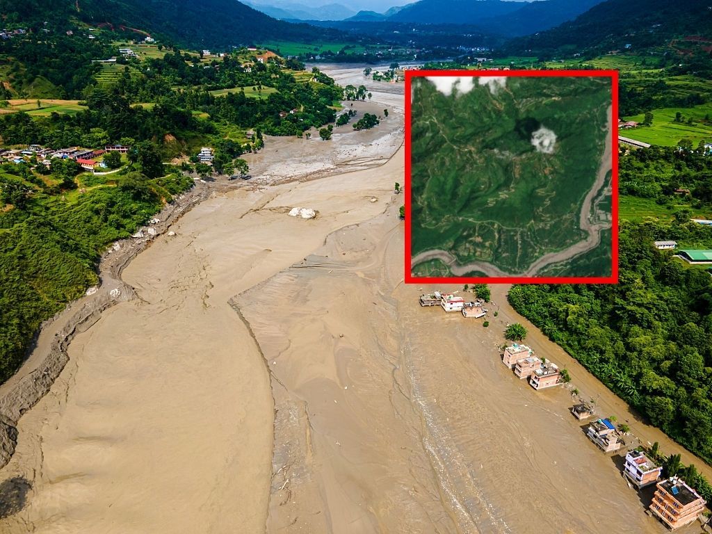 Ujawnili zdjęcia satelitarne z Nepalu. Mogą wskazać przyczynę tragedii