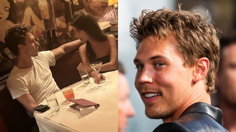 Austin Butler i Emily Ratajkowski pod osłoną nocy posyłają sobie czułe spojrzenia na romantycznej kolacji