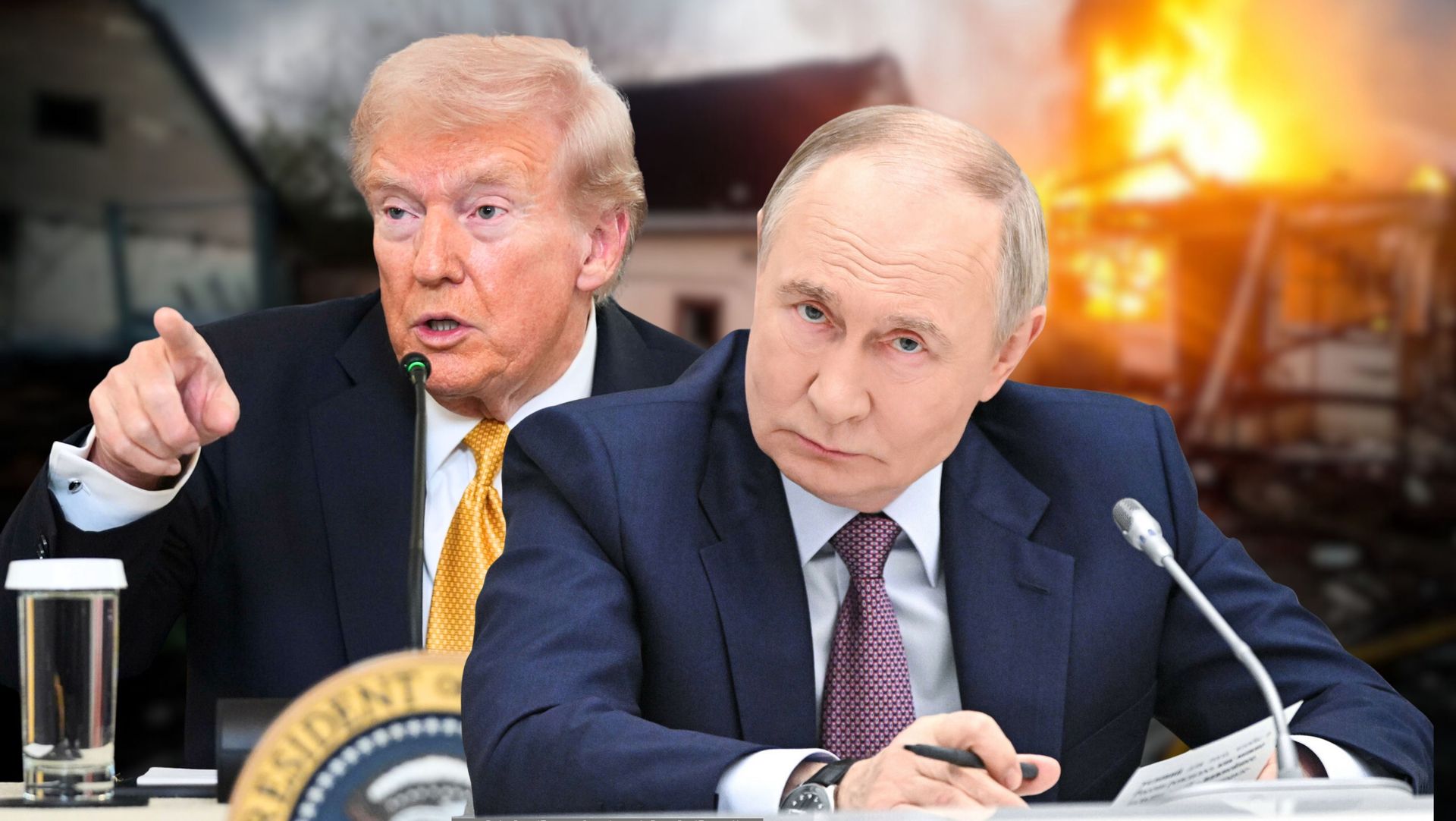 Putin grozi "przytłaczającą" odpowiedzią na ataki w głąb Rosji