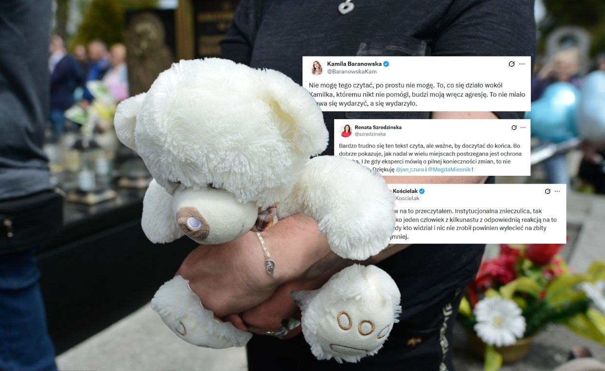 Lawina komentarzy po szokujących ustaleniach ws. Kamilka z Częstochowy