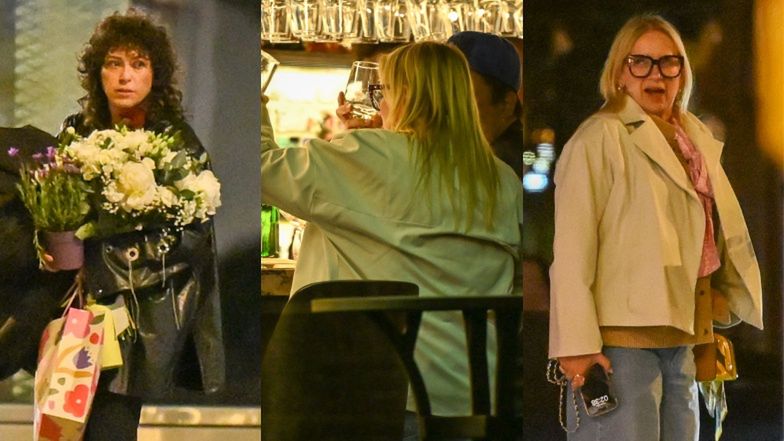 Natalia Kukulska świętuje w barze z Marzeną Rogalską i Katarzyną Cerekwicką. Lokal opuściła po 3 W NOCY