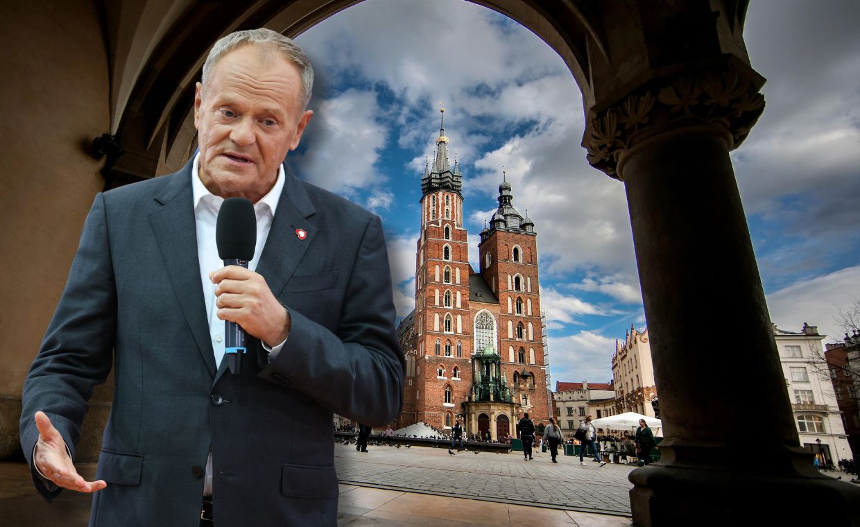 Sygnał dla Tuska. Najnowszy sondaż partyjny z Krakowa