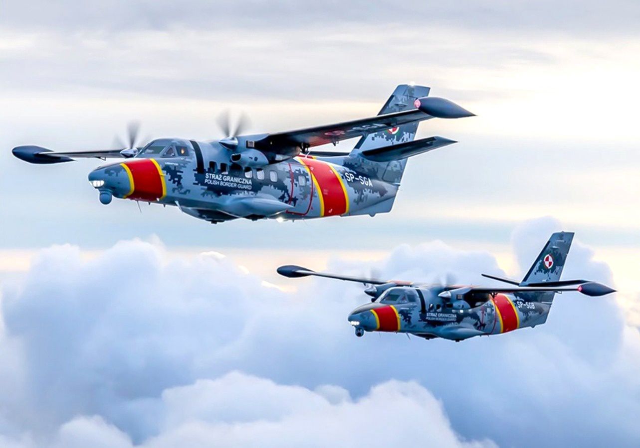 Kolejne samoloty już we flocie Straży Granicznej. Mają specjalny kamuflaż
