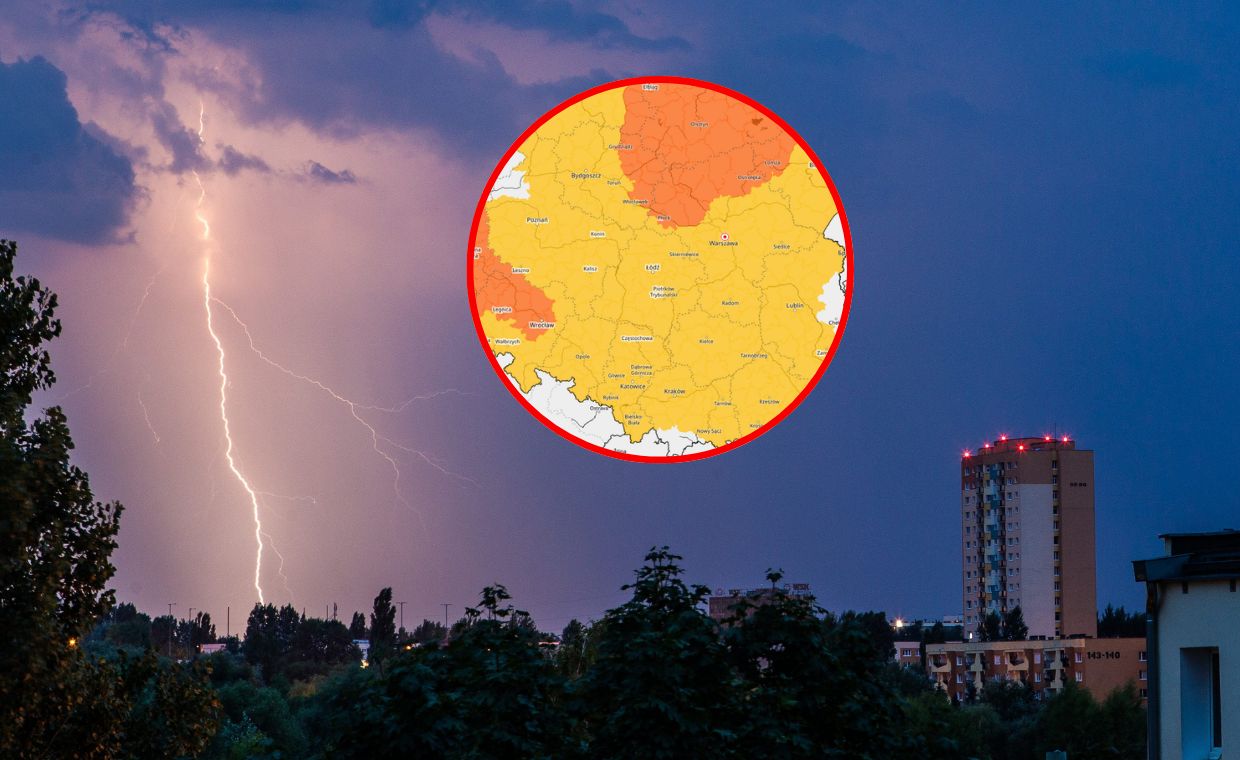 W tych rejonach zapowiadają burze. Są nowe ostrzeżenia