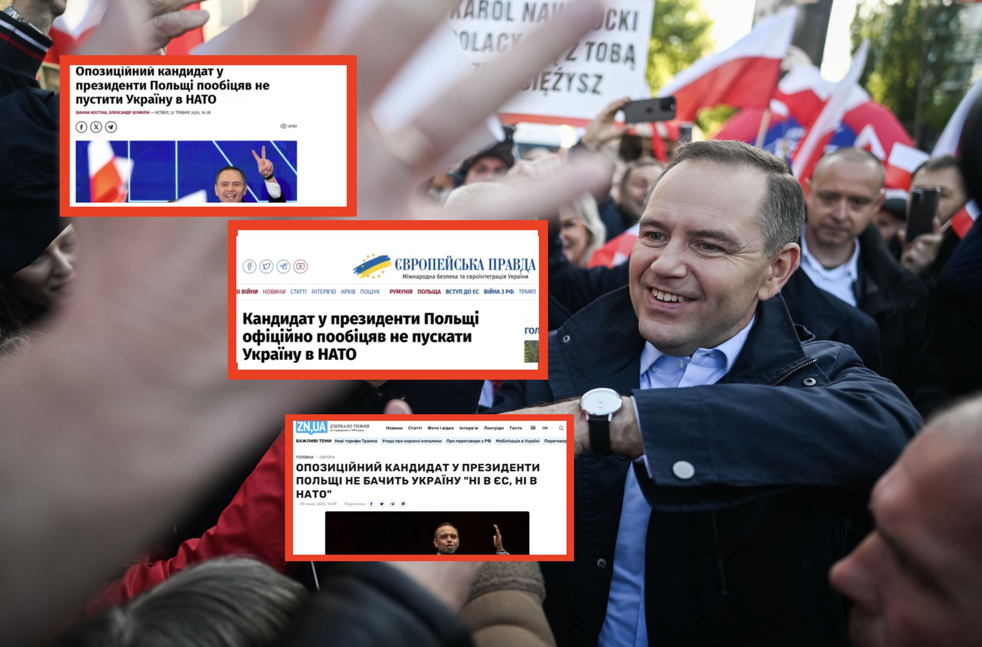 Nawrocki przeciw Ukrainie w NATO. Kontrowersje w Kijowie