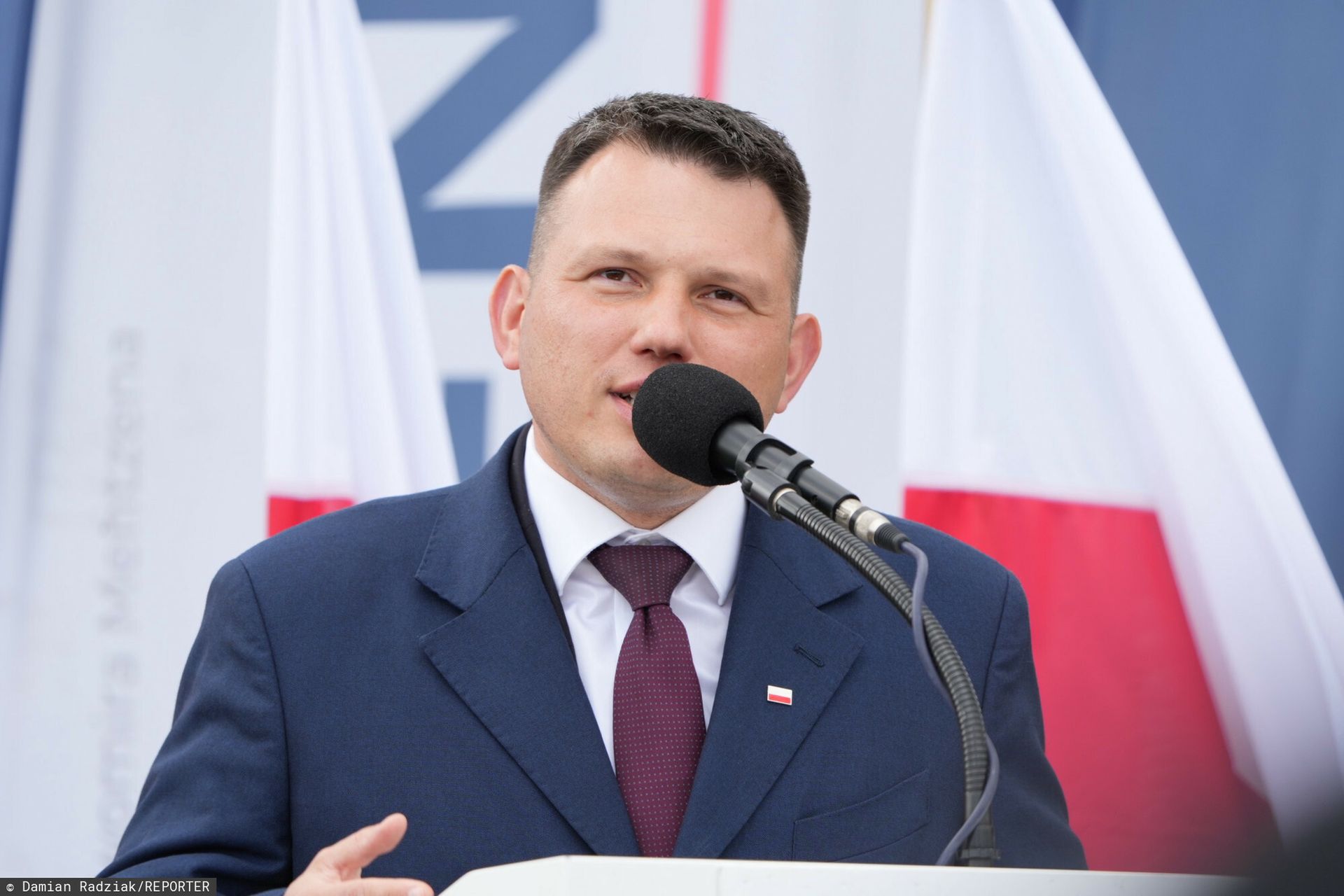 "Nie poparłem". Mentzen kluczy ws. Nawrockiego