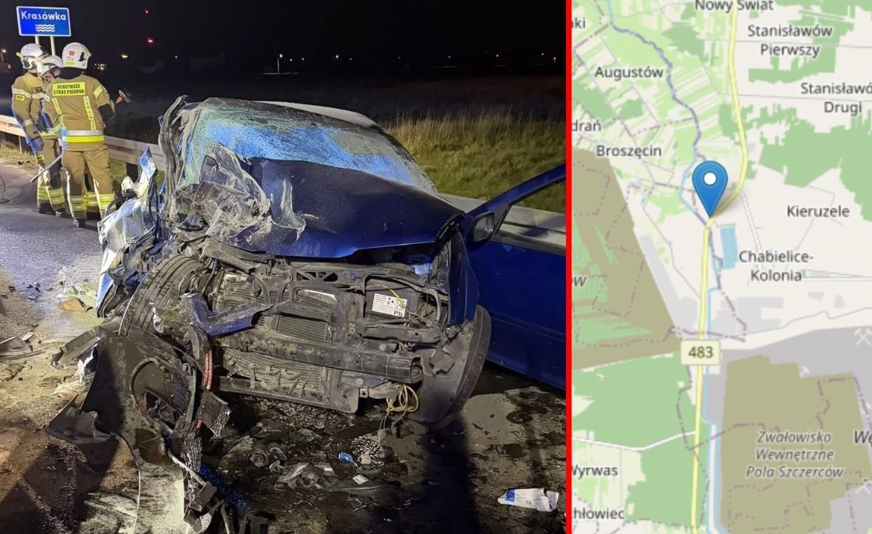 Tragiczny bilans wypadku. Życia dwóch osób nie udało się uratować