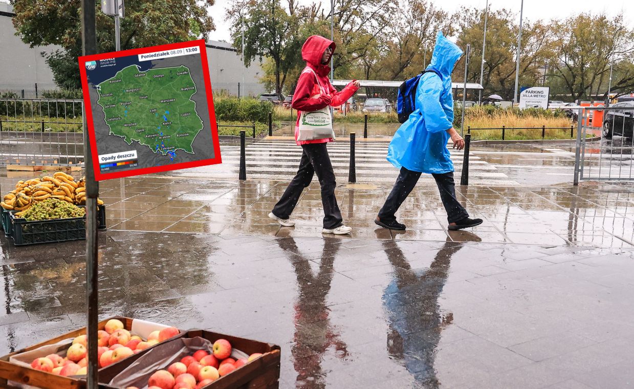 Burze i deszcze. Co nas czeka w pogodzie na początku tygodnia?