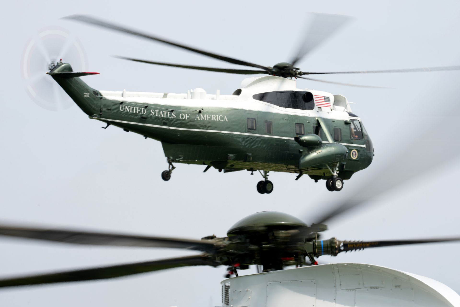 Blisko kolizji nad Waszyngtonem. Załoga Marine One nie nawiązała łączności