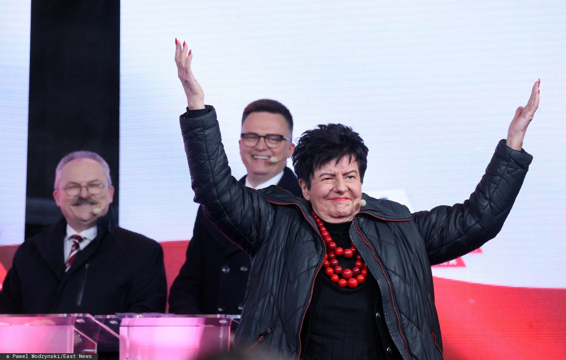 Nagle pojawiła się na scenie. "Wiedziałam, iż na mnie liczycie"