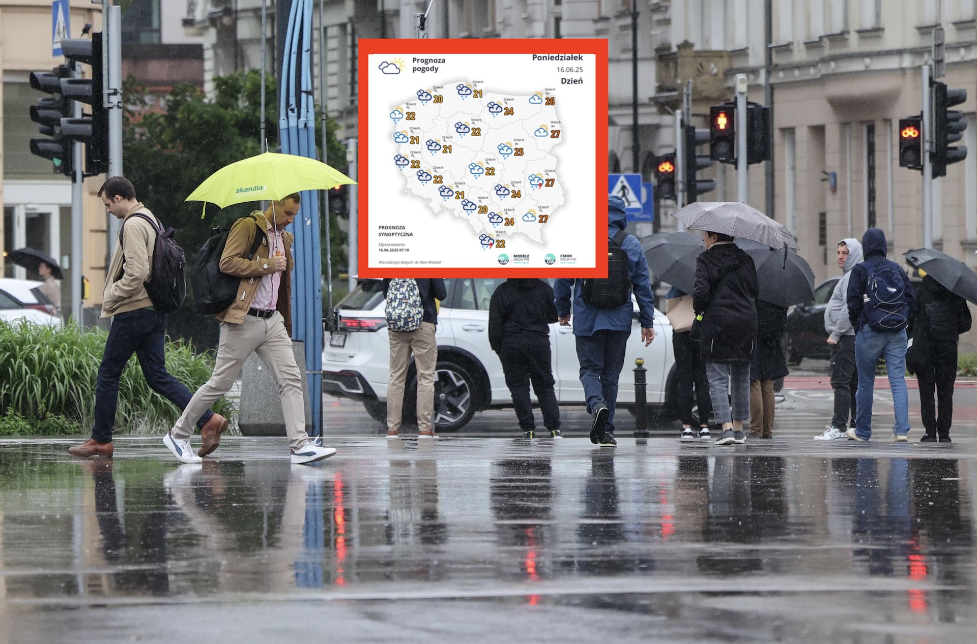 Burze i intensywne deszcze na południu Polski: IMGW ostrzega