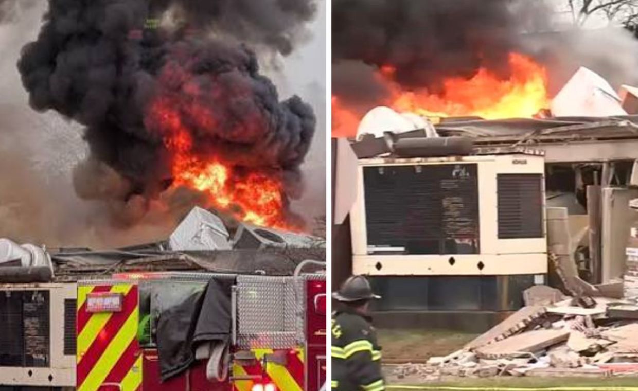 Dom opieki w Pensylwanii runął po eksplozji. Służby szukają ofiar